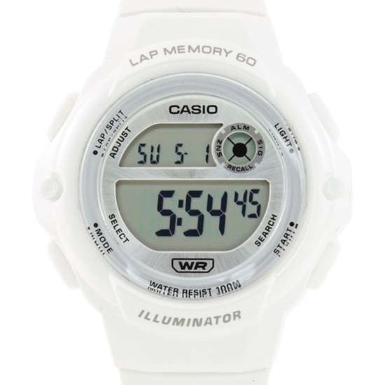 Casio Digital White Workout Watch LWS-1200H-7A1 LWS1200H-7A1