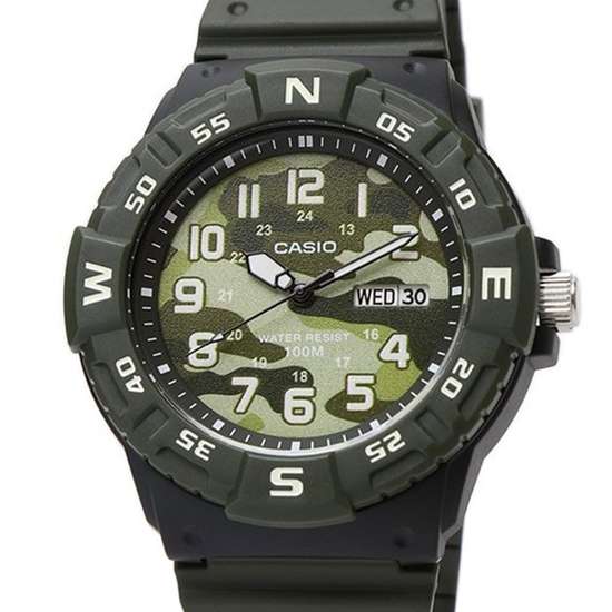 Casio MRW-220HCM-3B MRW-220HCM-3BV Camouflage Dial Watch