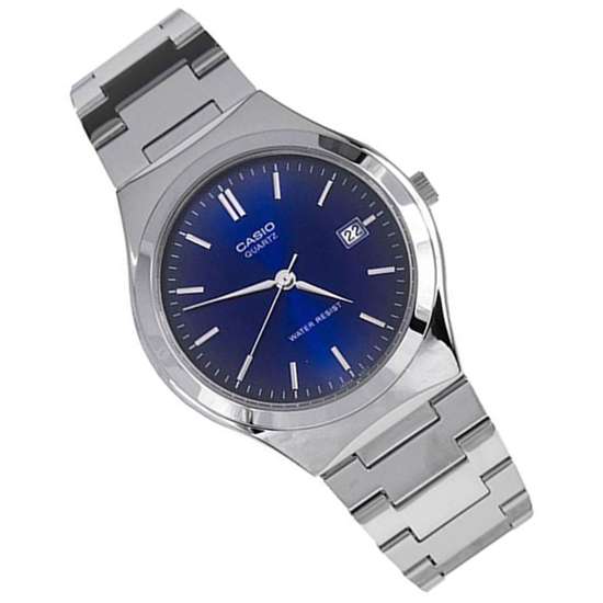 Casio Male Quartz MTP-1170A-2A MTP1170A-2A Blue Dial Watch