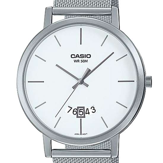 Casio Quartz MTP-B100M-7EV MTPB100M-7E Male Mesh Watch