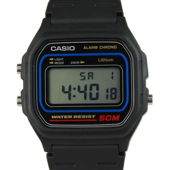 Casio W-59-1VQ W59-1V Unisex Vintage Digital Watch