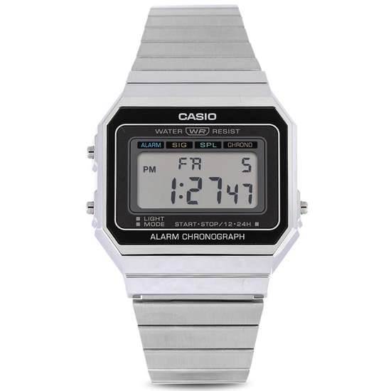 Casio Vintage Digital Unisex Watch A700W-1 A700W-1A