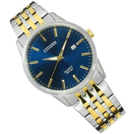 Citizen BI5006-81L Blue Dial Two Tone Watch