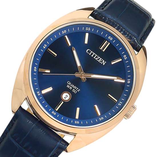 Citizen BI5093-01L Blue Leather Male Watch