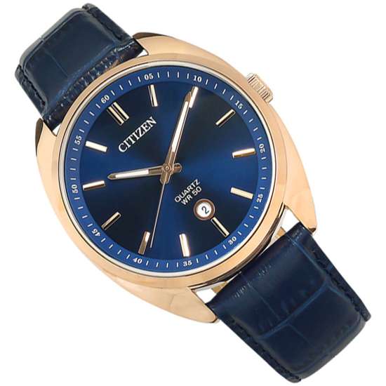 Citizen BI5093-01L Blue Leather Male Watch