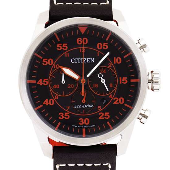 Citizen CA4210-08E Aviator Chronograph Solar Watch