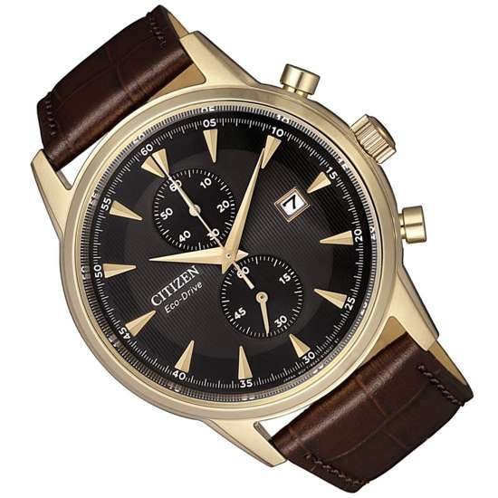 Citizen CA7008-11E Chronograph Leather Watch