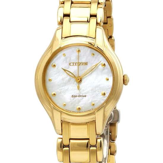 Citizen EM0282-56D Ladies Mother of Pear Watch