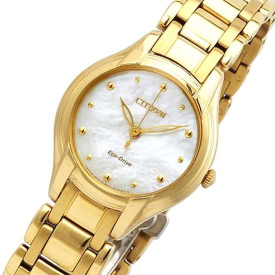 Citizen EM0282-56D Ladies Mother of Pear Watch