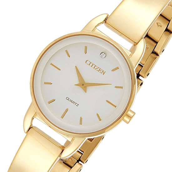 Citizen EZ6372-51A Ladies Gold Analog Fashion Watch