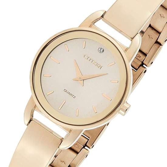 Citizen EZ6373-58X Ladies Rose Gold Analog Fashion Watch