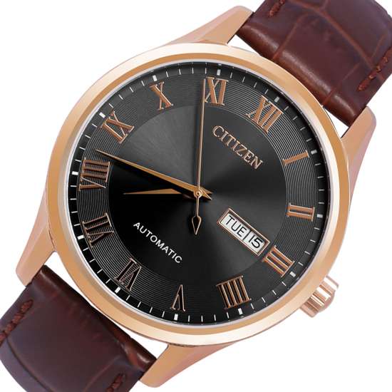 Citizen NH8363-14H Male Leather Analog Watch