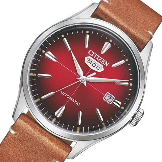 Citizen NH8390-11X Red Dial Automatic Mens Watch