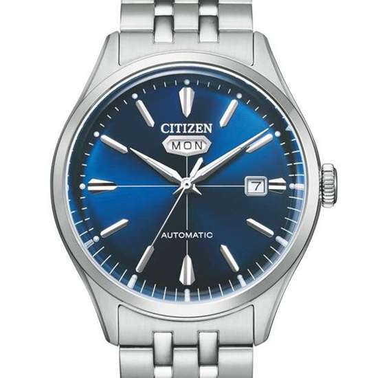 Citizen NH8390-71L Stainless Steel Blue Dial Automatic Watch