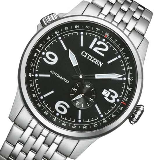 Citizen Automatic NJ0140-84E Pilot Stainless Steel Watch