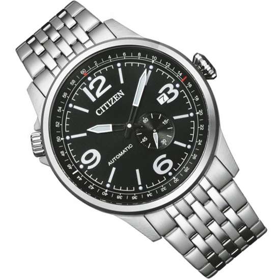 Citizen Automatic NJ0140-84E Pilot Stainless Steel Watch