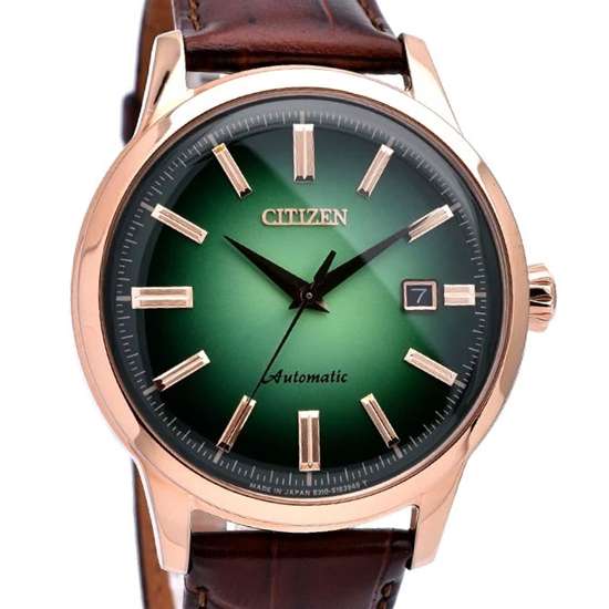 Citizen NK0002-14W Leather Mechanical Watch