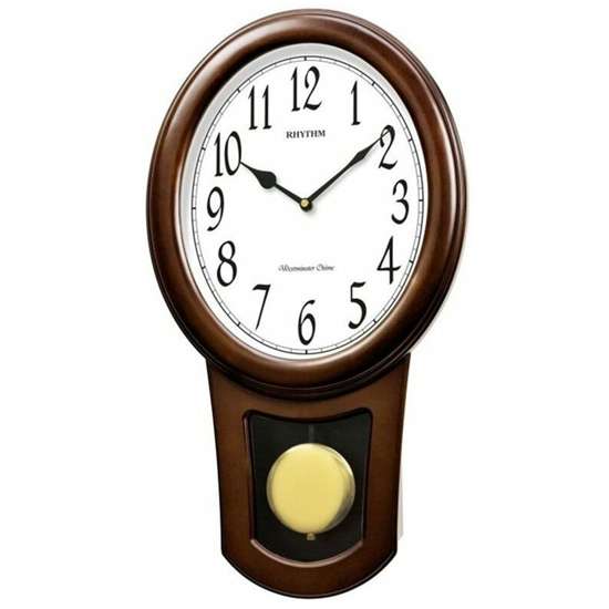 Rhythm Pendulum Clock CMJ576NR06 (Singapore Only)