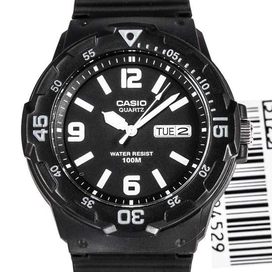 Casio Quartz Black Analog Mens Sports Watch MRW-200H-1B2 MRW200H