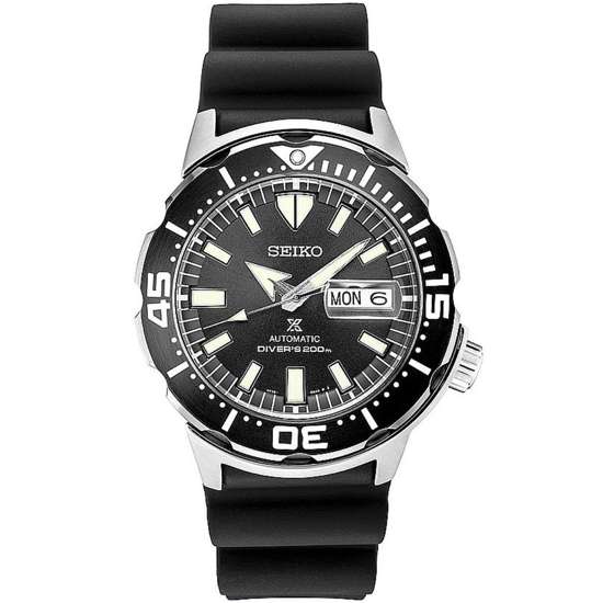 Seiko Prospex Monster SRPD27K1 SRPD27 SRPD27K Black Diving Watch