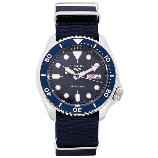 Seiko Nylon Blue Sports Watch SRPD51 SRPD51K SRPD51K2