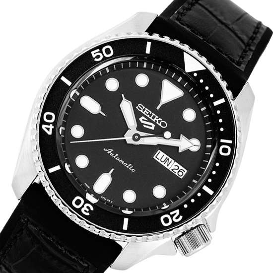 Seiko 5 Sports SRPD55K2 SRPD55 SRPD55K Silicone Watch