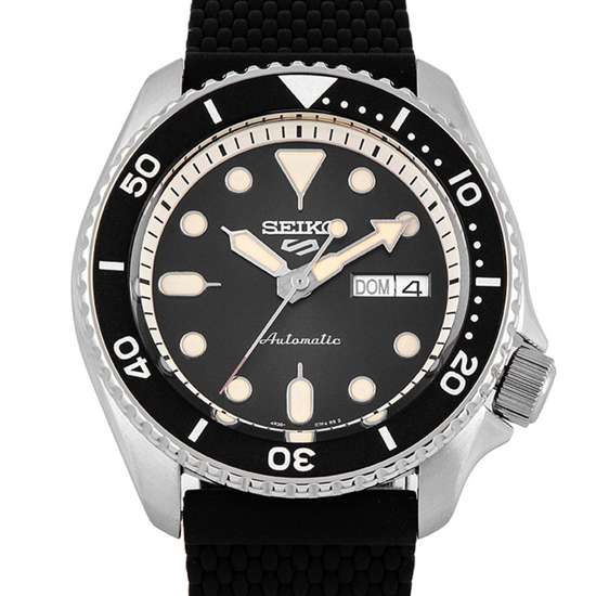 Seiko SRPD73K2 SRPD73 SRPD73K Silicone Sports Watch