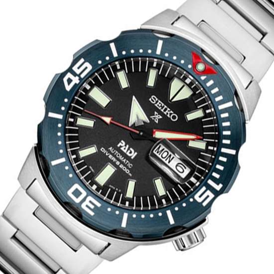 Seiko SRPE27J1 SRPE27 SRPE27J Padi Monster Watch