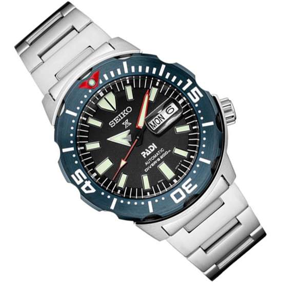 Seiko SRPE27J1 SRPE27 SRPE27J Padi Monster Watch