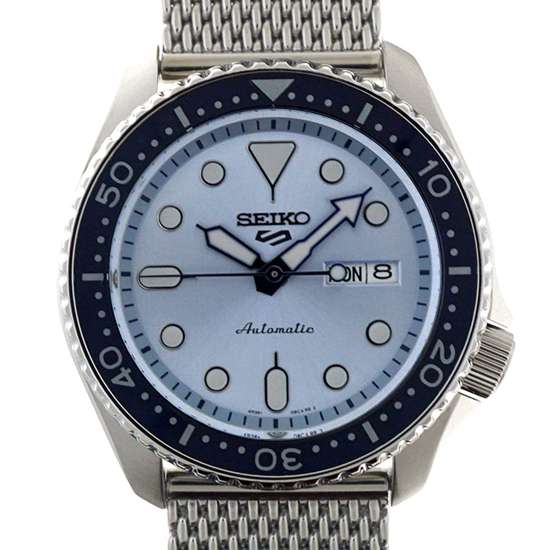 Seiko SRPE77K1 SRPE77 SRPE77K Mesh Sports Watch