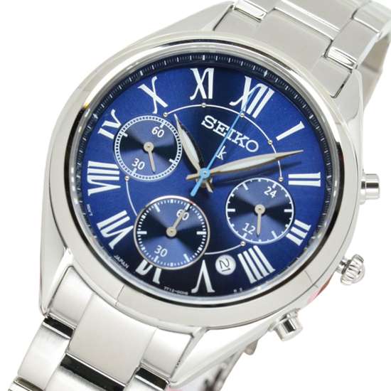 Seiko Lukia Womens SRWZ09P1 SRWZ09 SRWZ09P Quartz Chronograph Watch