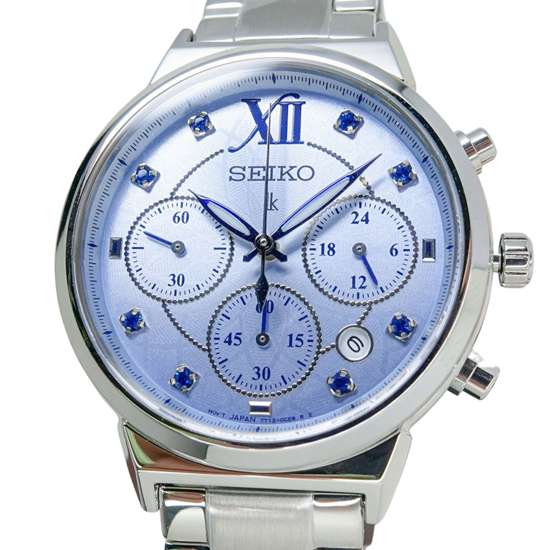 Seiko Lukia Womens SRWZ65P1 SRWZ65 SRWZ65P Quartz Chronograph Watch