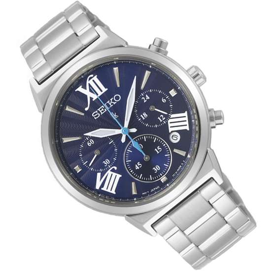 Seiko Lukia Womens SRWZ75P1 SRWZ75 SRWZ75P Quartz Chronograph Watch