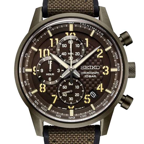 Seiko SSB371P1 SSB371 SSB371P Chronograph Quartz Watch