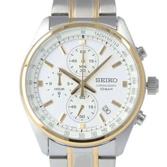 Seiko Chronograph SSB380P1 SSB380 SSB380P Quartz Watch