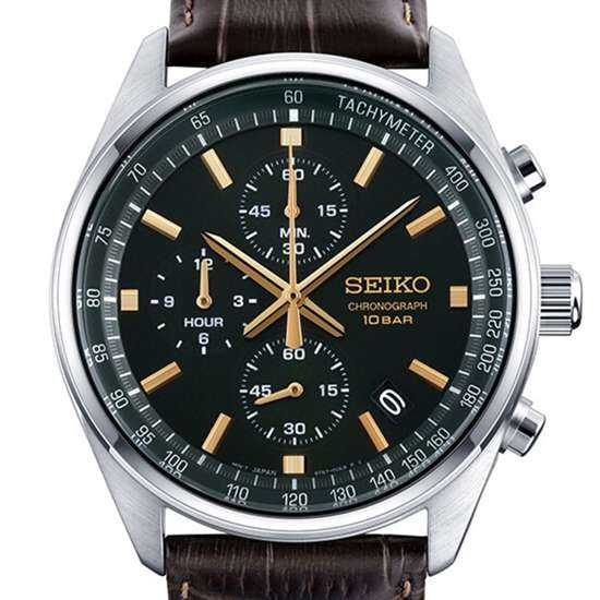 Seiko Chronograph SSB385P1 SSB385 SSB385P Quartz Watch