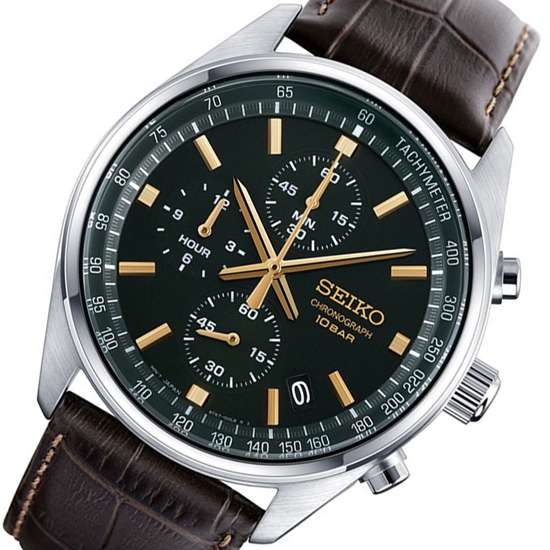 Seiko Chronograph SSB385P1 SSB385 SSB385P Quartz Watch