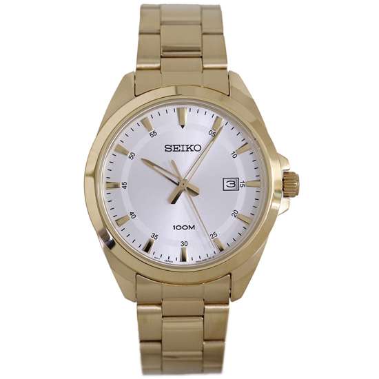 Seiko Classic SUR212P1 SUR212 SUR212P Male Gold Watch