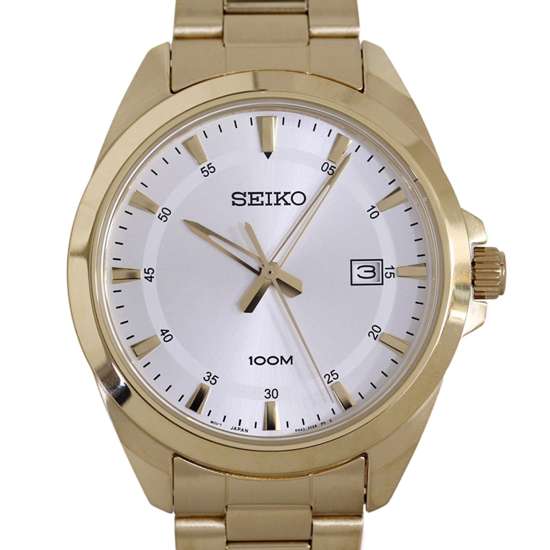 Seiko Classic SUR212P1 SUR212 SUR212P Male Gold Watch