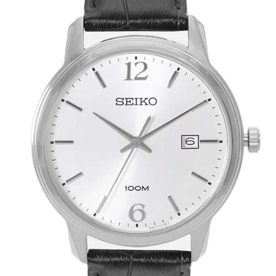 Seiko Neo Classic SUR265P1 SUR265 SUR265P Male Leather Watch