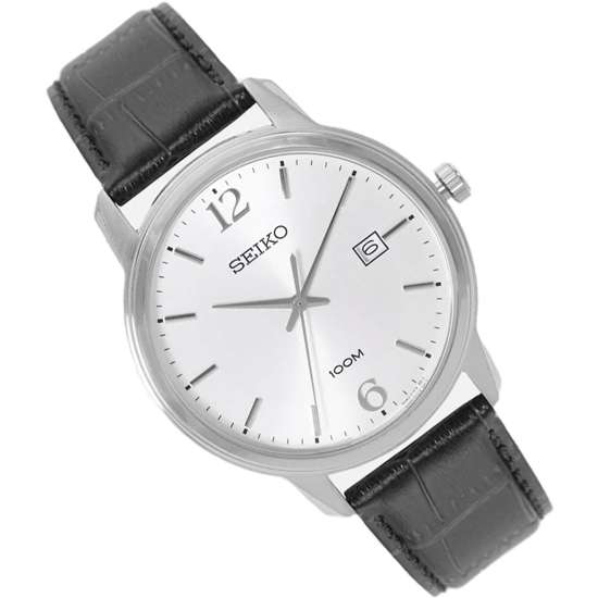 Seiko Neo Classic SUR265P1 SUR265 SUR265P Male Leather Watch