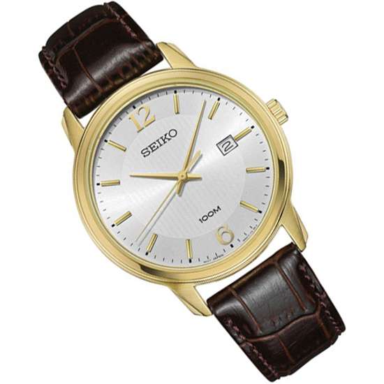 Seiko Neo Classic SUR266P1 SUR266 SUR266P Male Leather Watch