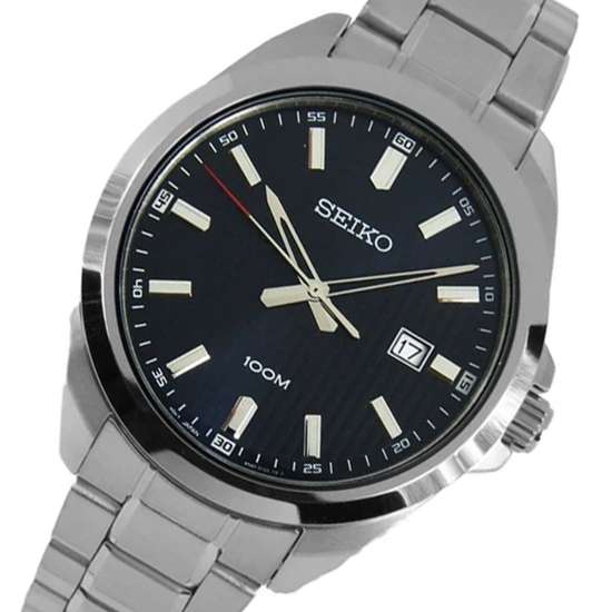 Seiko Quartz SUR275P1 SUR275 SUR275P Blue Dial Watch