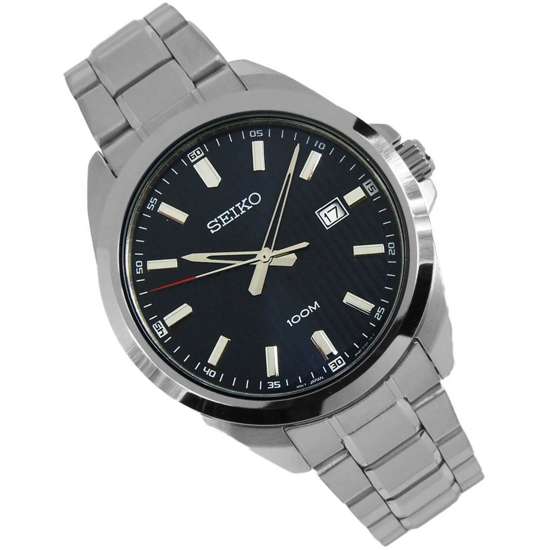 Seiko Quartz SUR275P1 SUR275 SUR275P Blue Dial Watch