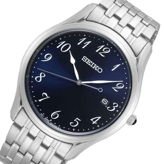 Seiko Classic Blue Dial Watch SUR301 SUR301P SUR301P1