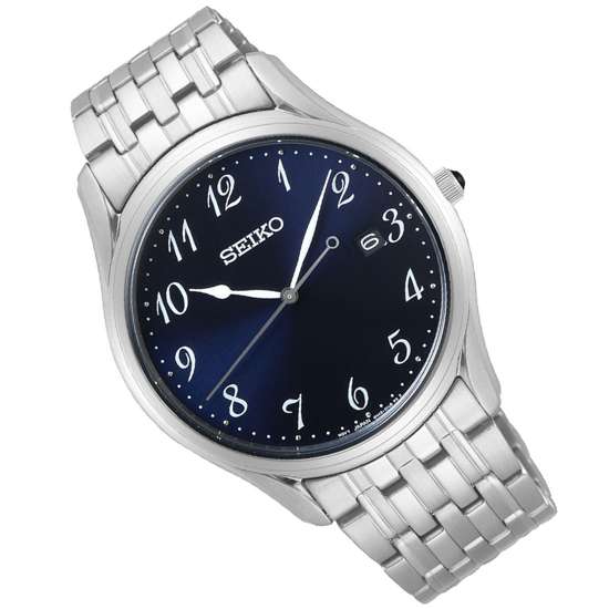 Seiko Classic Blue Dial Watch SUR301 SUR301P SUR301P1