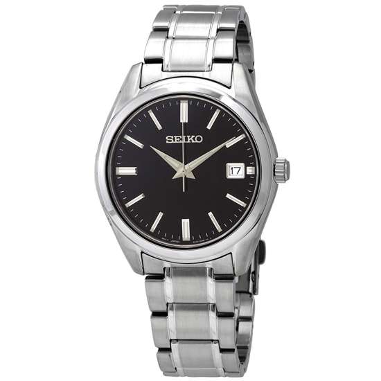 Seiko Classic Black Dial Watch SUR311 SUR311P SUR311P1