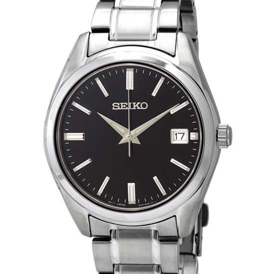 Seiko Classic Black Dial Watch SUR311 SUR311P SUR311P1