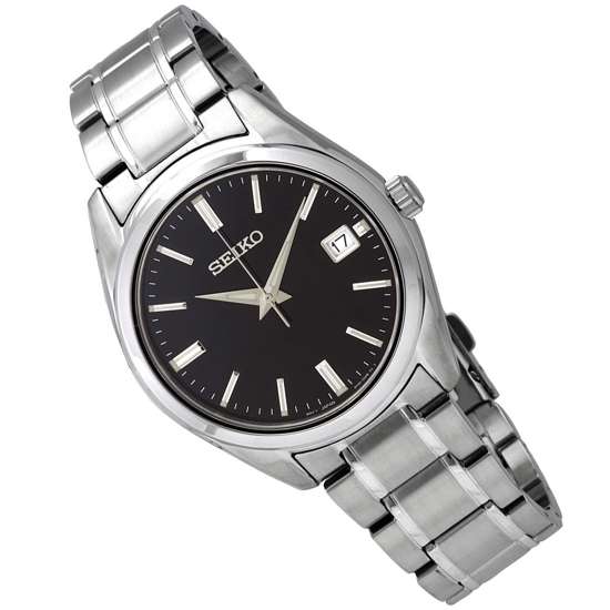 Seiko Classic Black Dial Watch SUR311 SUR311P SUR311P1