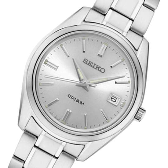 Seiko Titanium SUR369P1 SUR369 SUR369P Quartz Male watch